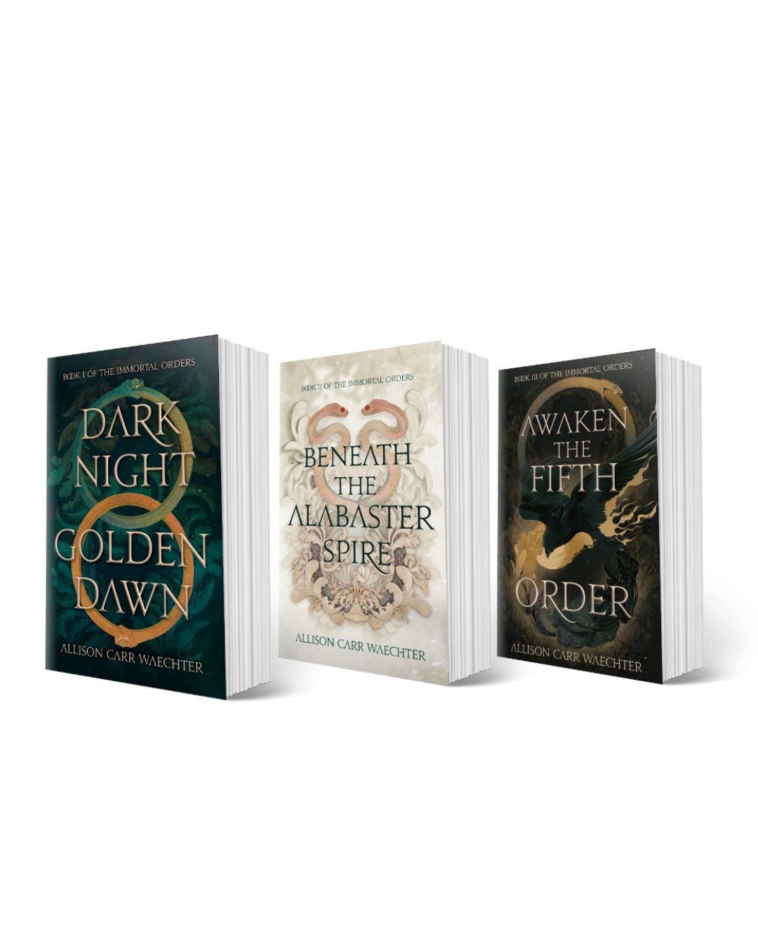 THE IMMORTAL ORDERS | SIGNED PAPERBACK BUNDLE PREORDER